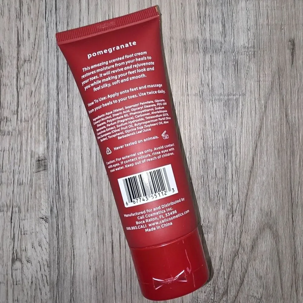 Baronessa Cali Pomegranate Rejuvenating Foot Cream